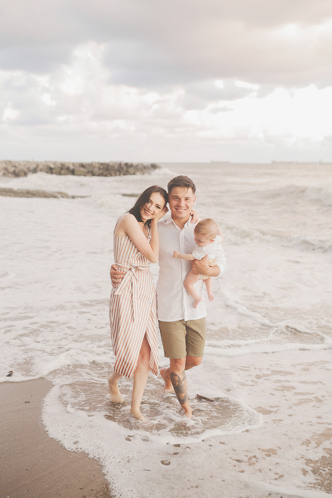 Прогулка у моря. Фотограф новорожденных и семей Туапсе Краснодарский край Анна Альтман