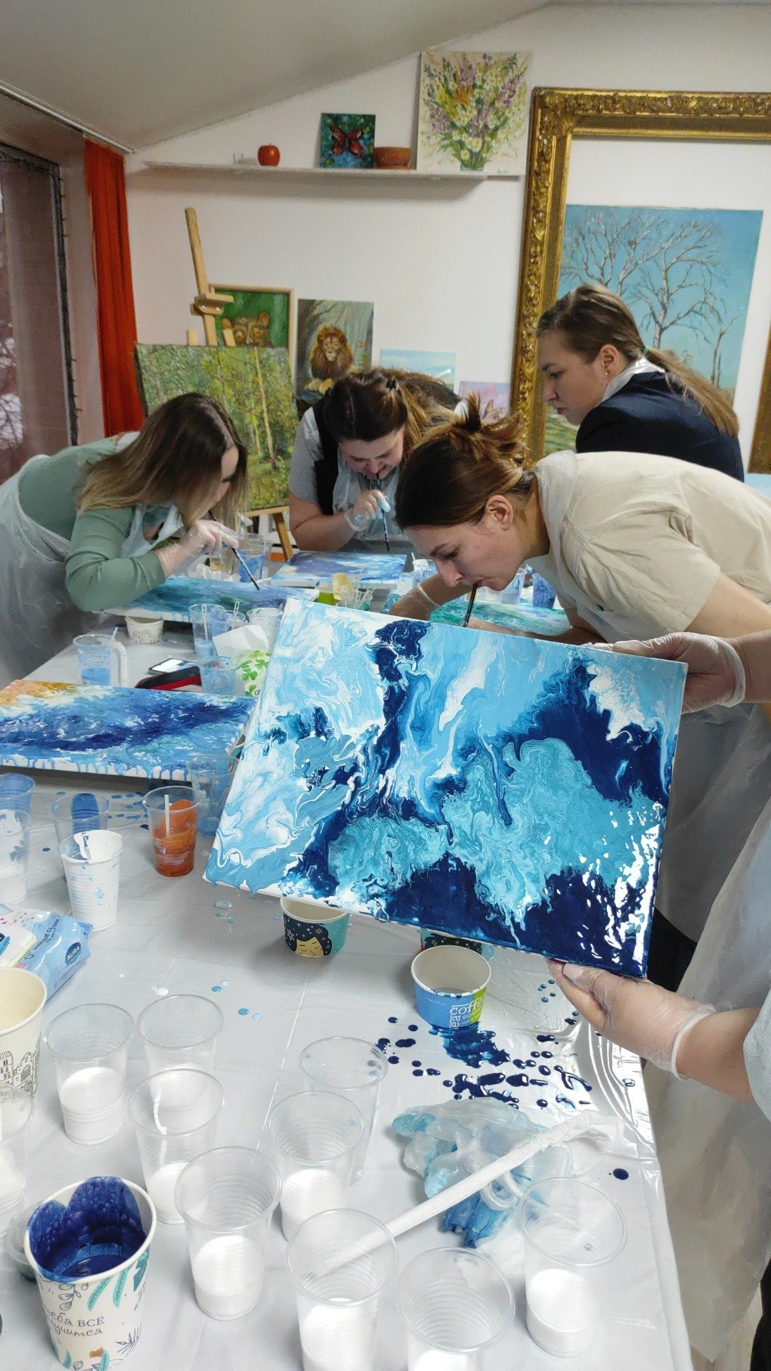 Арт-вечеринки. Арт-вечеринки и мастер-классы в Москве для взрослых и детей