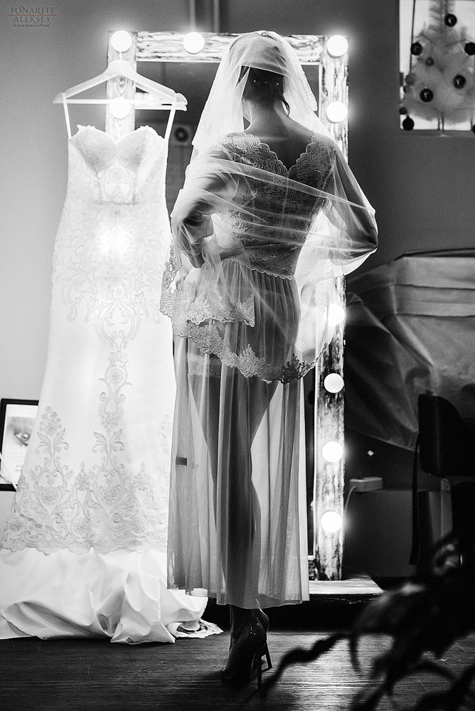 невеста в пеньюаре