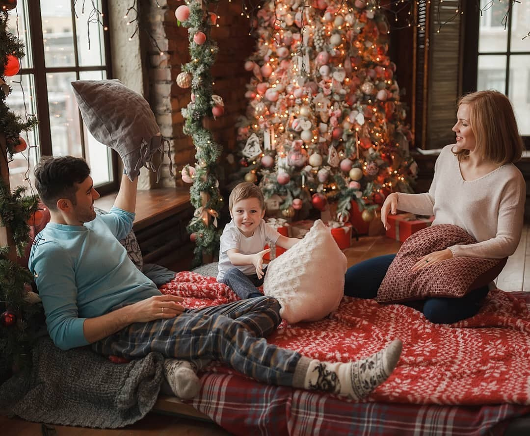 Новогодние кадры с разных съемок. Фотограф в Санкт-Петербурге Знаменская Ирина