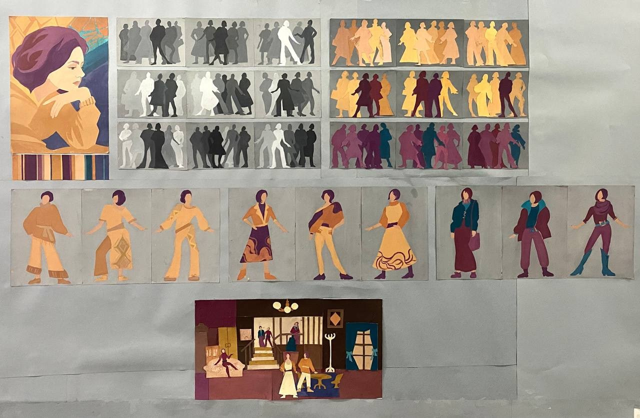 Профессиональные работы. Костюмер, художник кино и телевидения в спб