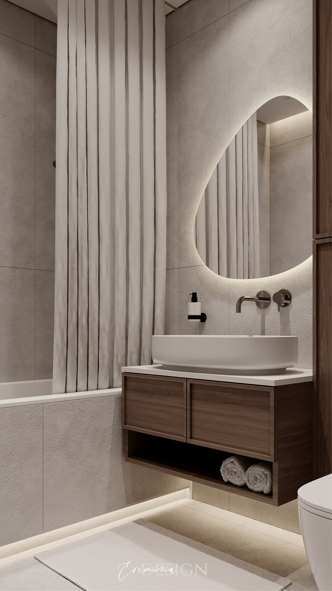 Квартира 70 м². Дизайнер интерьера Еремина Юлия