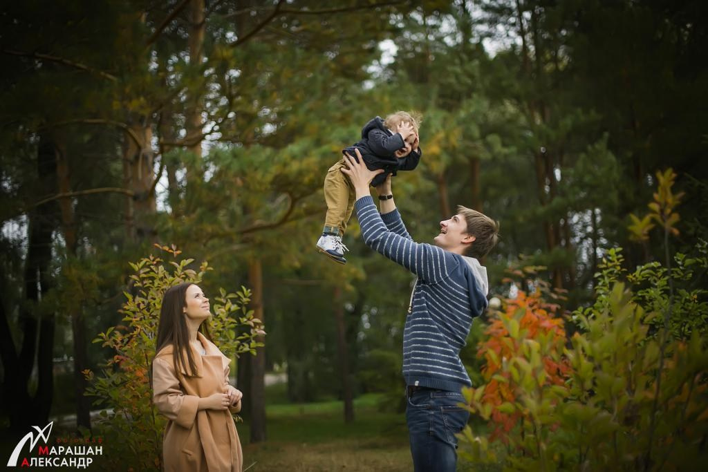 Семейная фотосессия. Профессиональный фотограф Александр Марашан