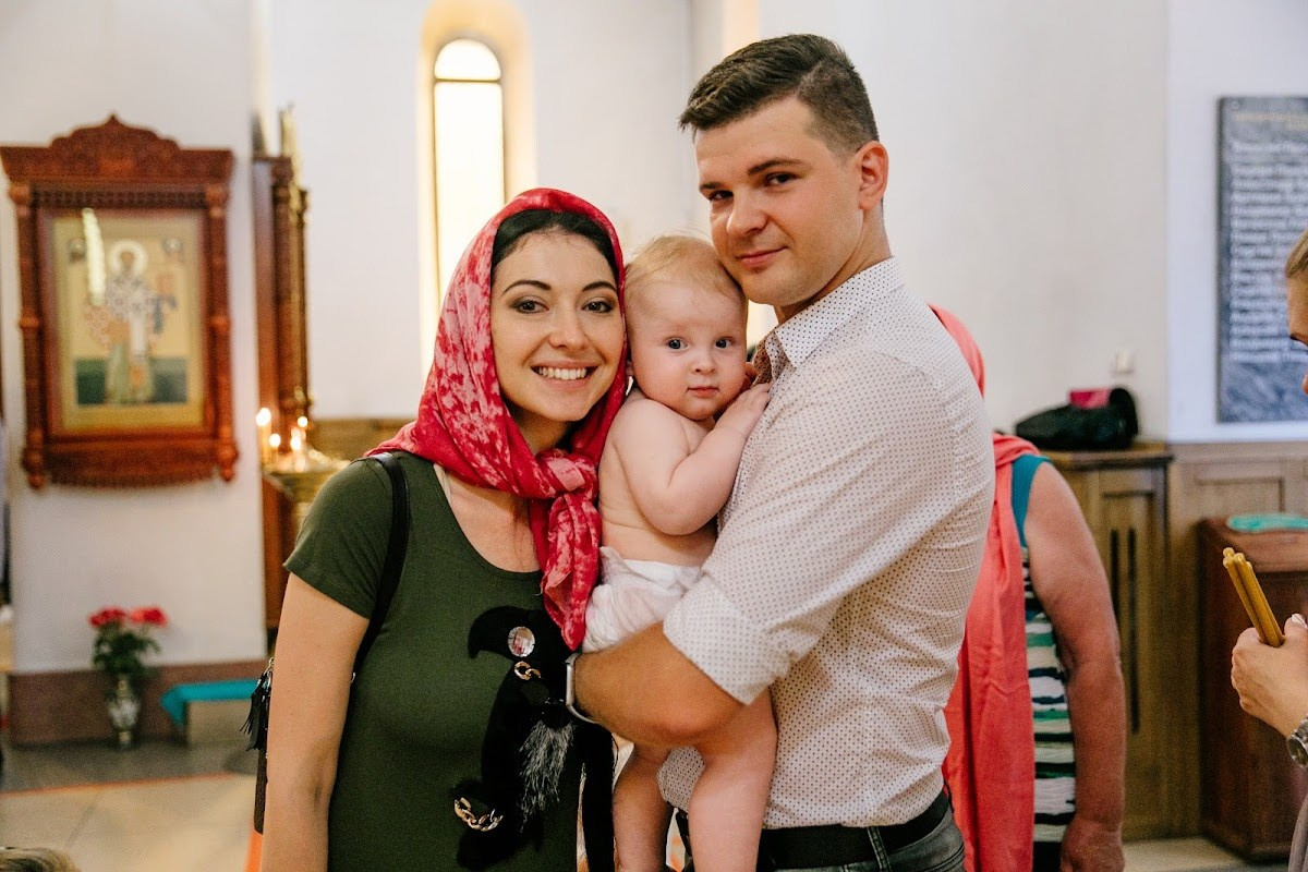 Крещение Дмитрий и Виктория. Шедевры для Вас! Фотограф и Видеограф в Краснодаре Пахиев Руслан