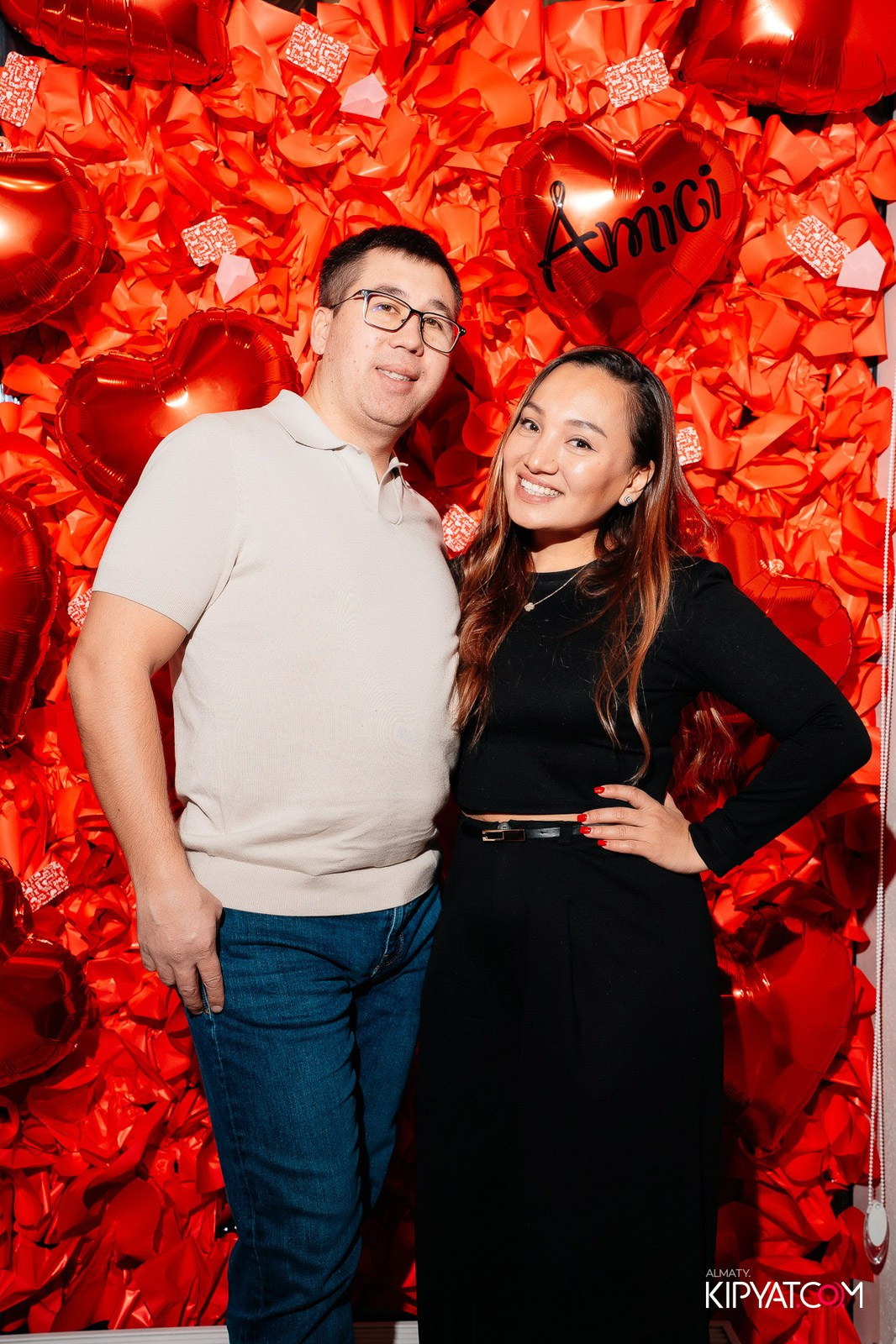 ДЕНЬ СВ.ВАЛЕНТИНА В РЕСТОРАНЕ AMICI. КИПЯТКОМ АЛМАТЫ!