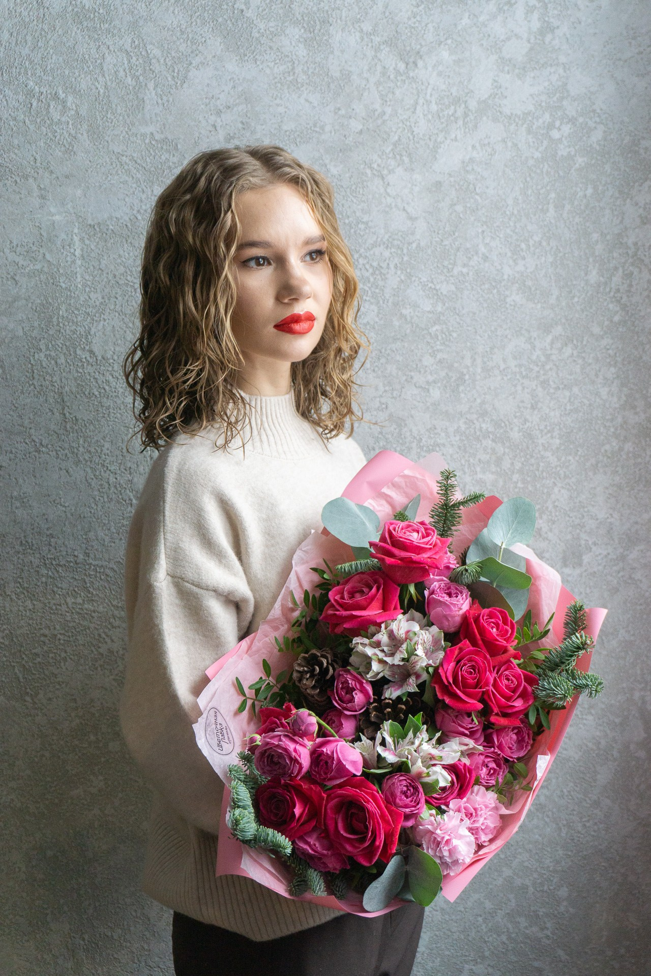 Лиза для «Цветочной лавки». Фотограф в Екатеринбурге Яна Круташова