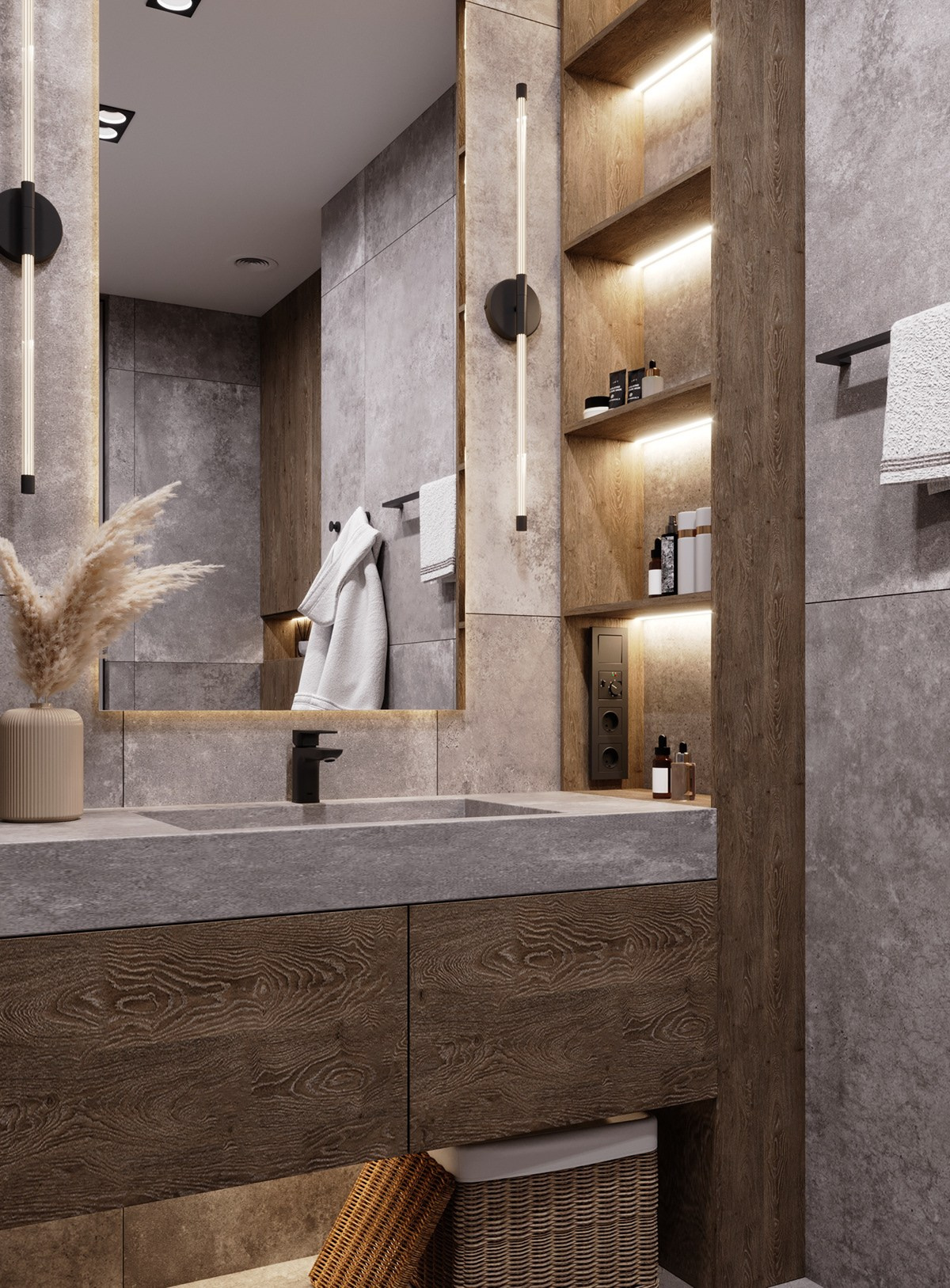 Визуализация квартиры ЖК Испанские кварталы. Заказать 3d визуализацию интерьеров — Дарья Веденёва