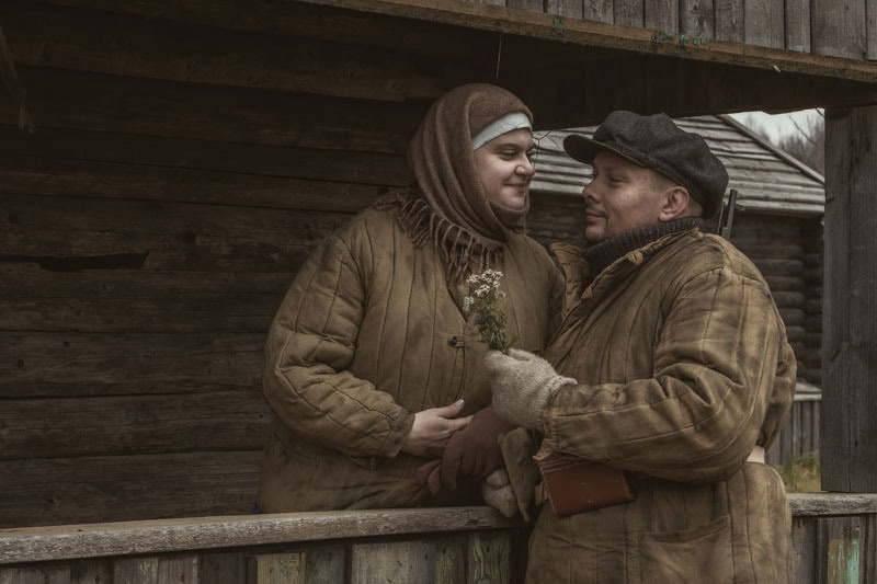 Военно-историческая реконструкция, реконструкция ВОВ, реконструкторы, кинокомплекс Военфильм, репортаж, 1941 год, Битва за Москву