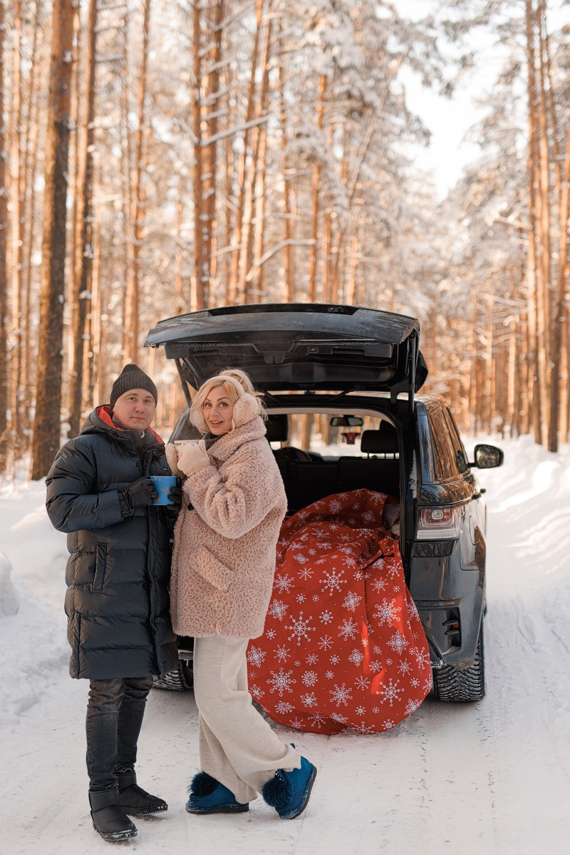 Гендер пати зимой. Свадебный и семейный фотограф Наталья Штык