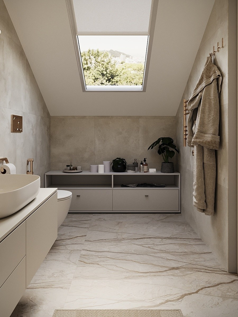 Дом с мансардой 250 м². Студия дизайна