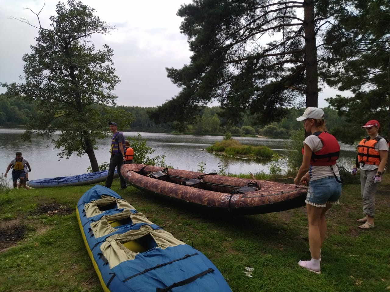 Сплав на байдарках 21.08.21. Галерея Фантим