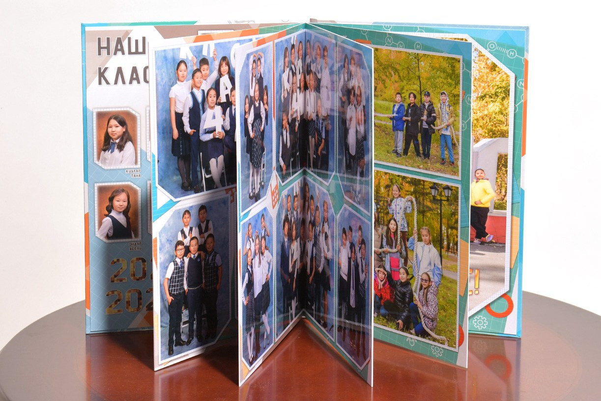 Фотокнига «Техно». Фотоальбомы для выпускников в Кызыле и республике Тыва
