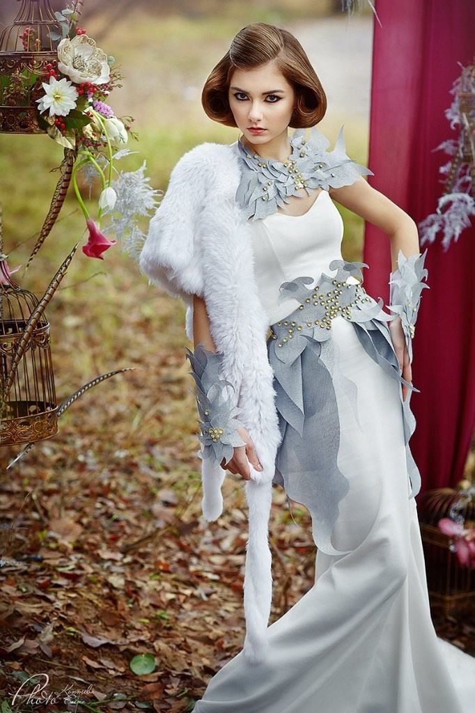 Примеры свадебных платьев. Модельер Евгений Бременев