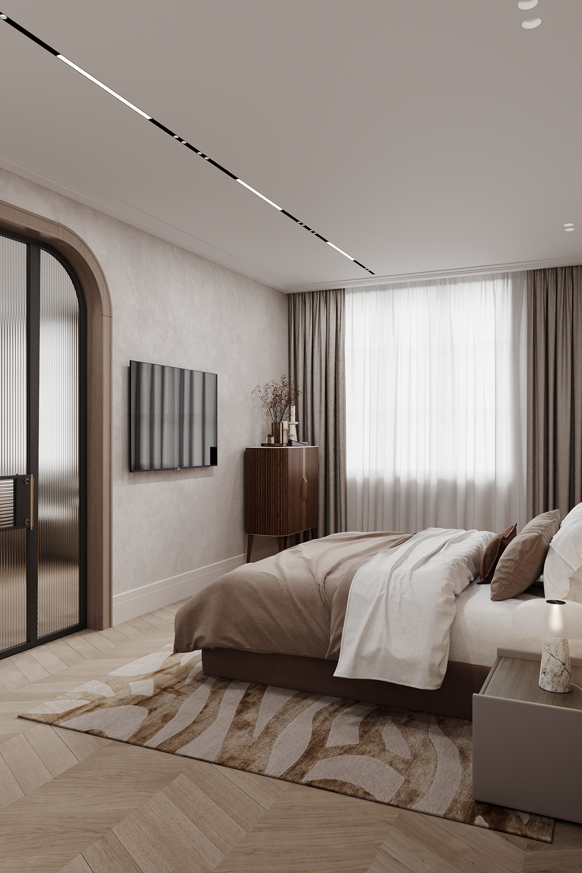 Квартира в ЖК Манхеттен. Дизайнер интерьера | Сабир Ульмаскулов