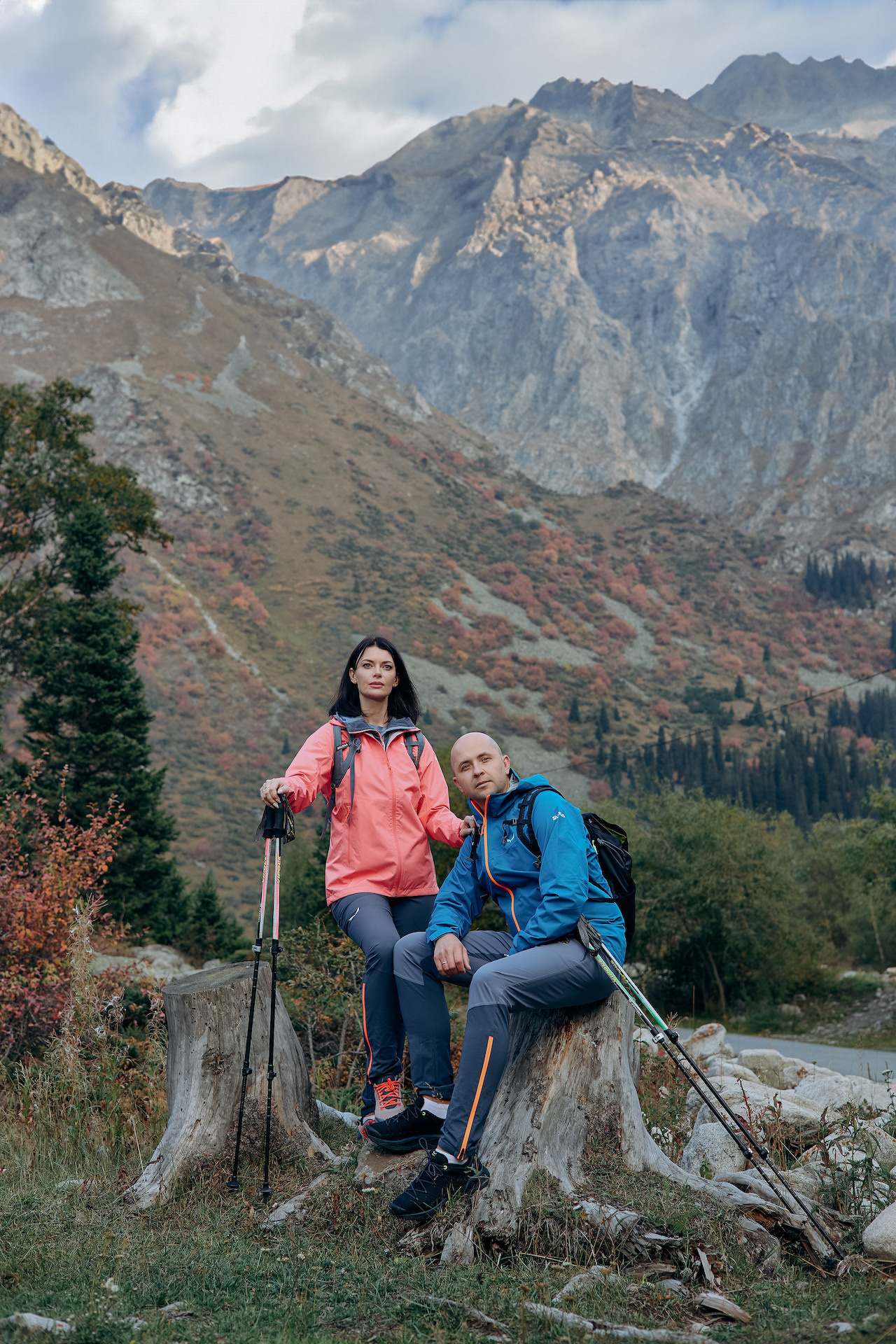 Горы семейная фотосессия Москва