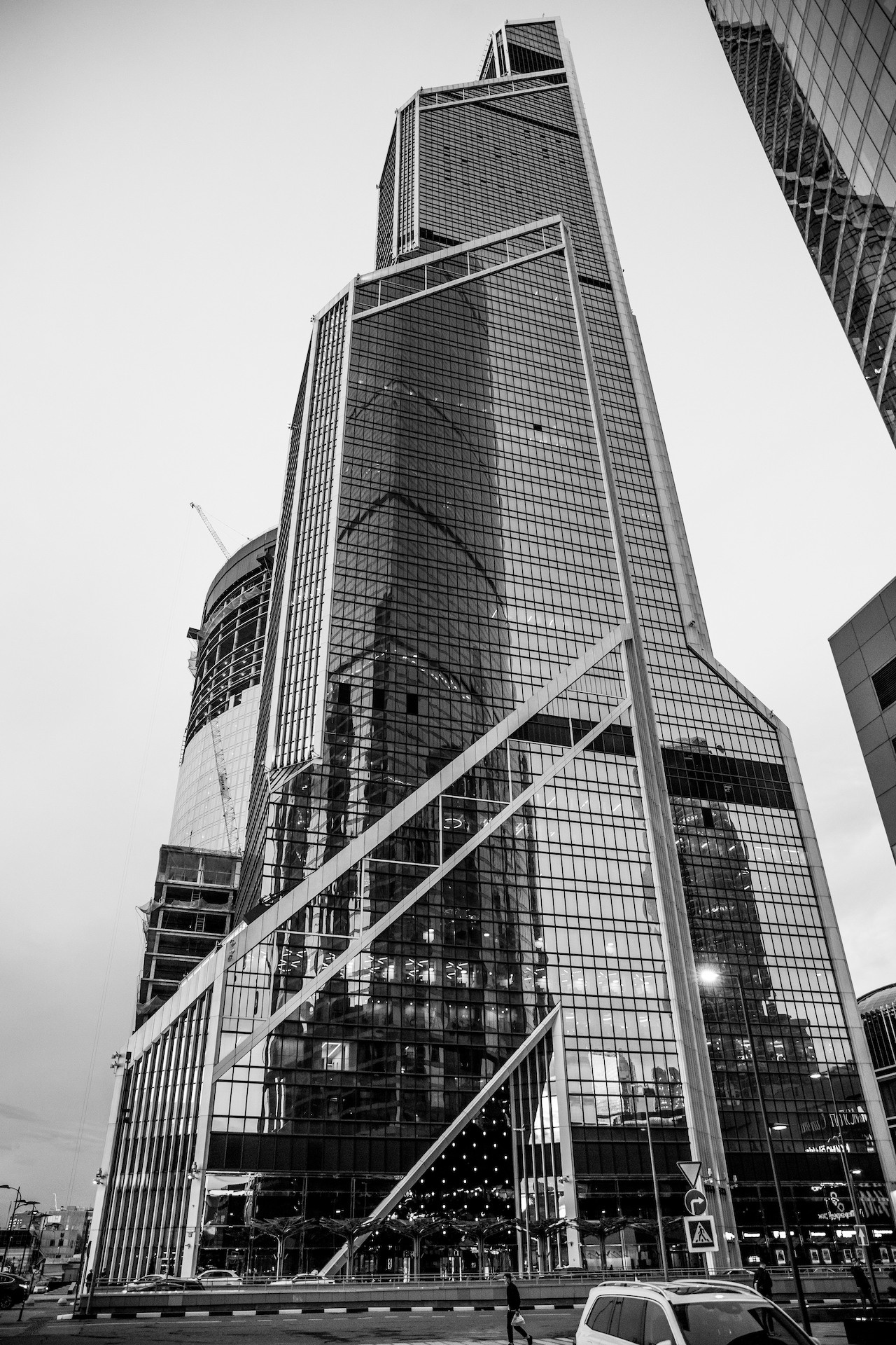 высотки в Москве сити башня