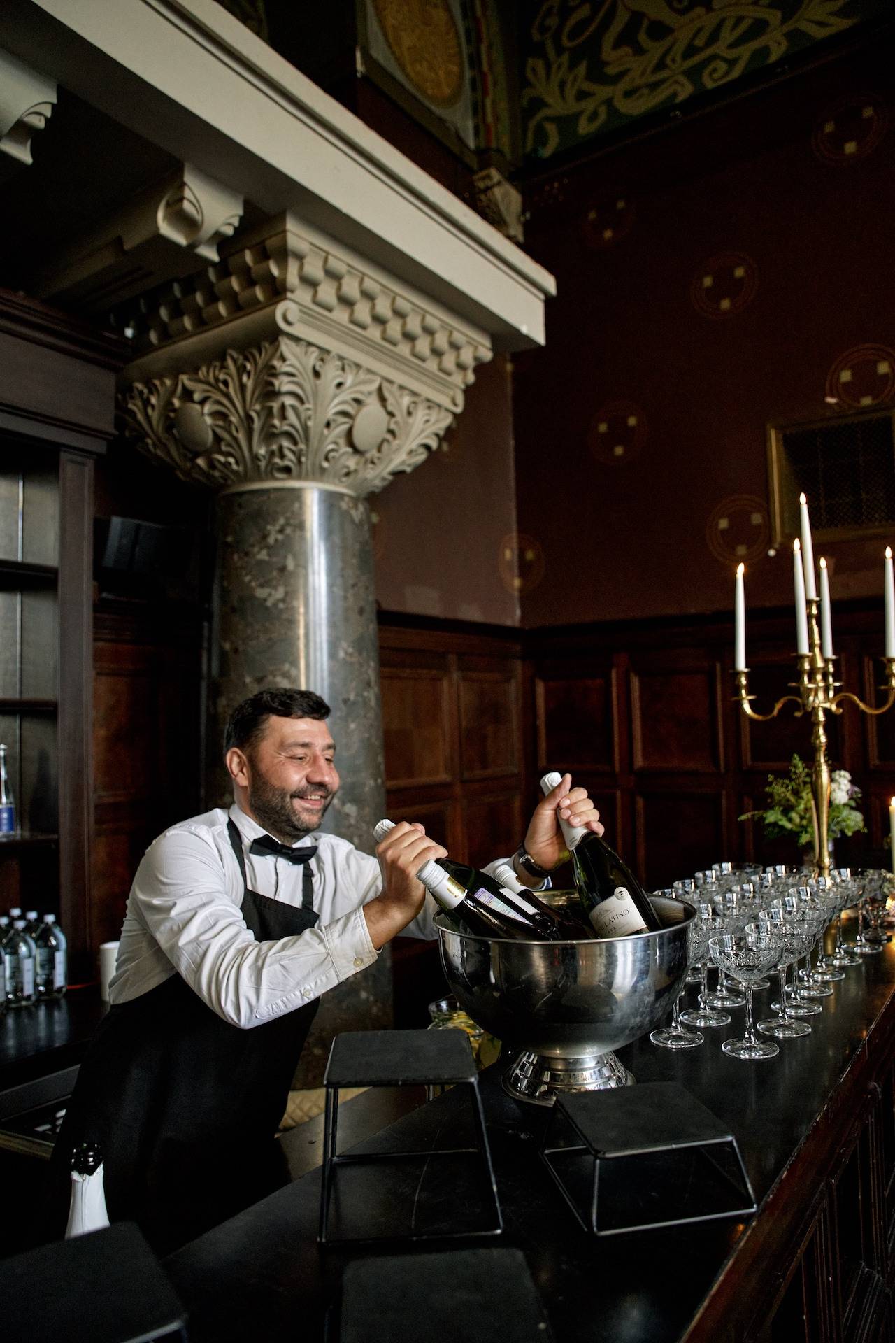 Moet шампанское где лучшие официанты Москва