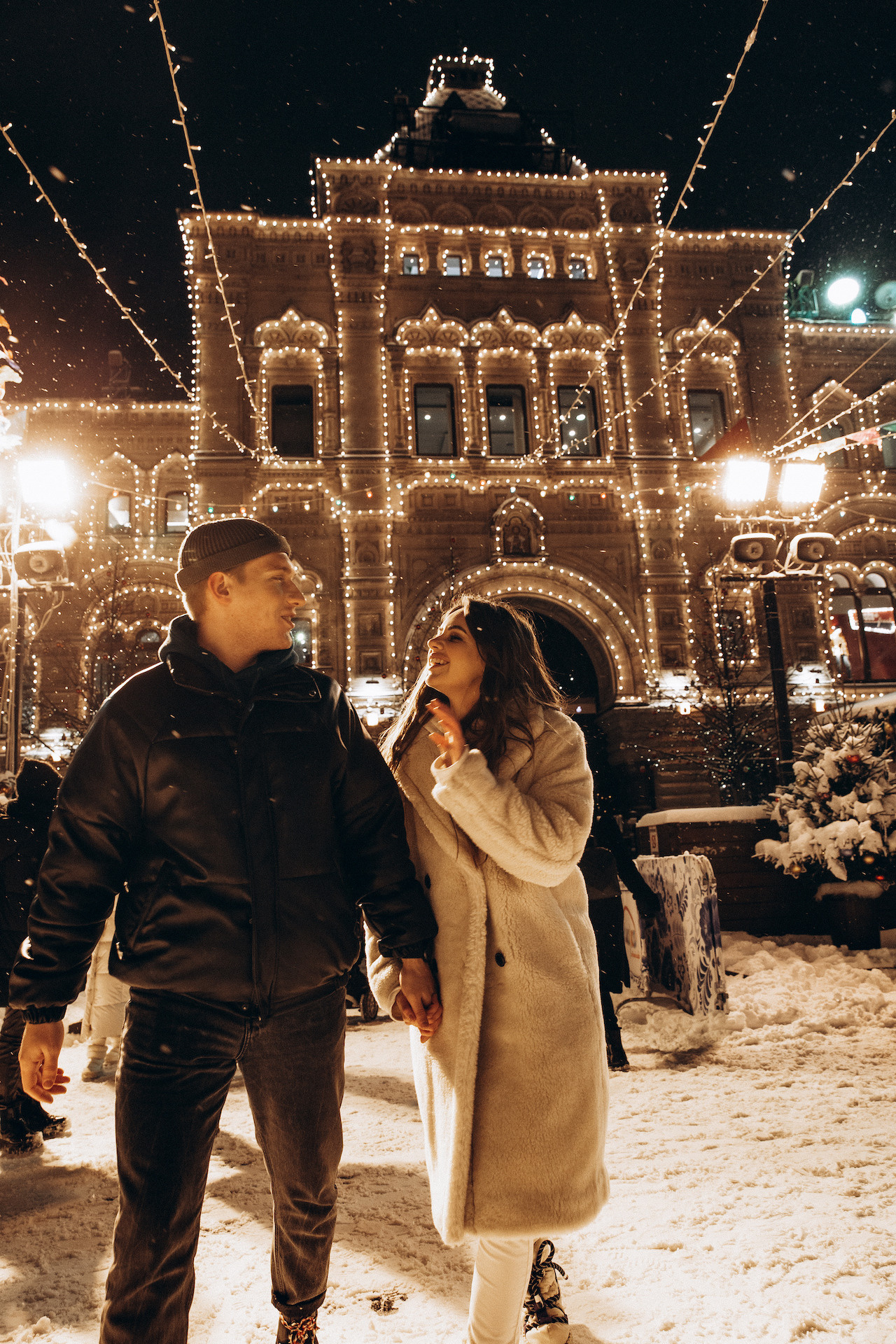 Ночная фотосессия в Москве