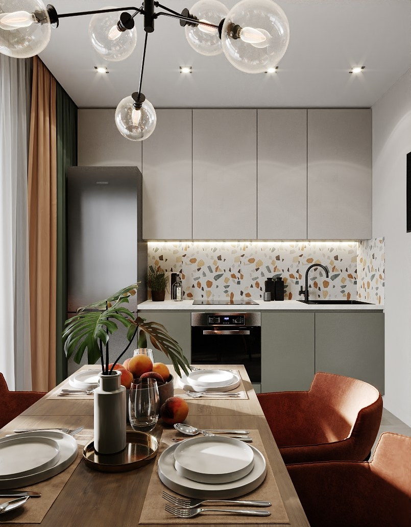 Квартира 45 м². Студия дизайна