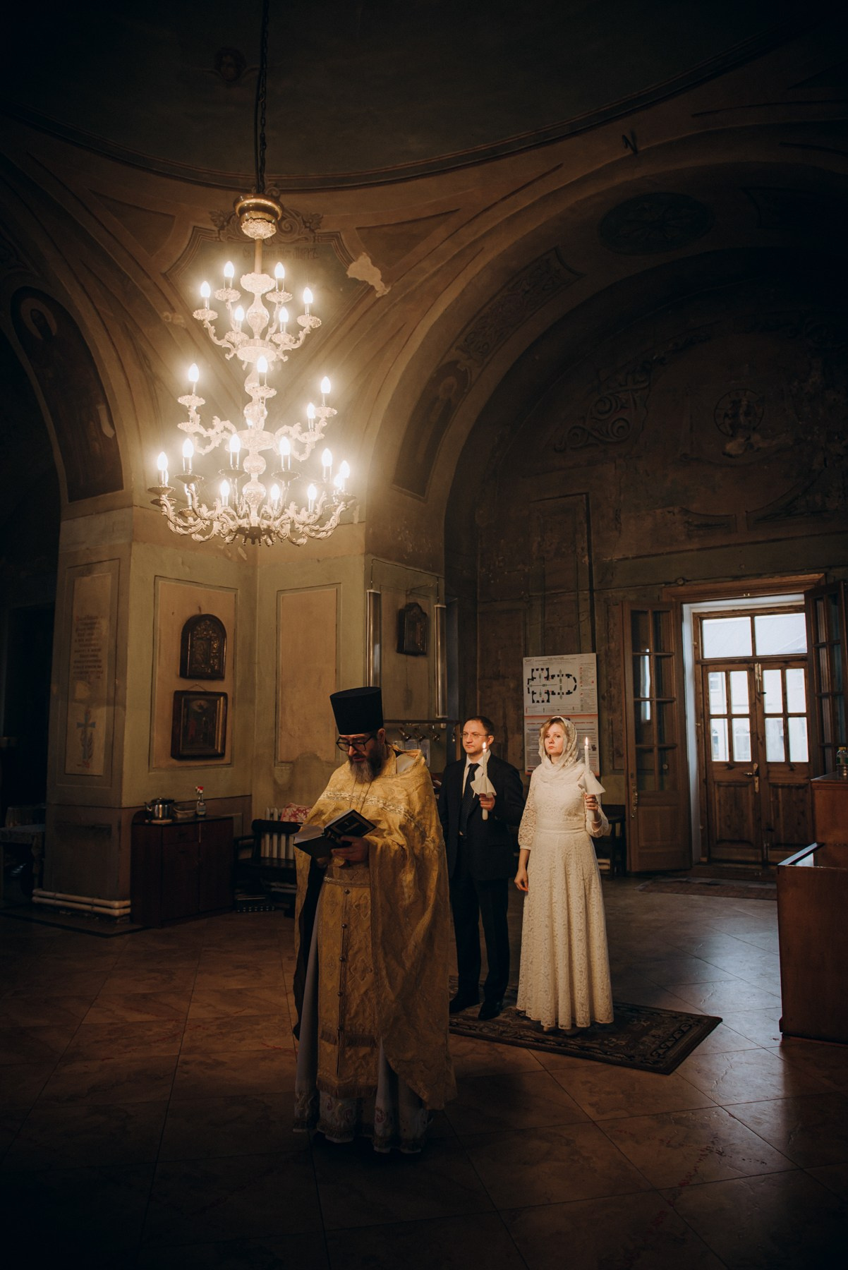 Алексей и Екатерина. Венчание. Фотограф Алексин, Тула