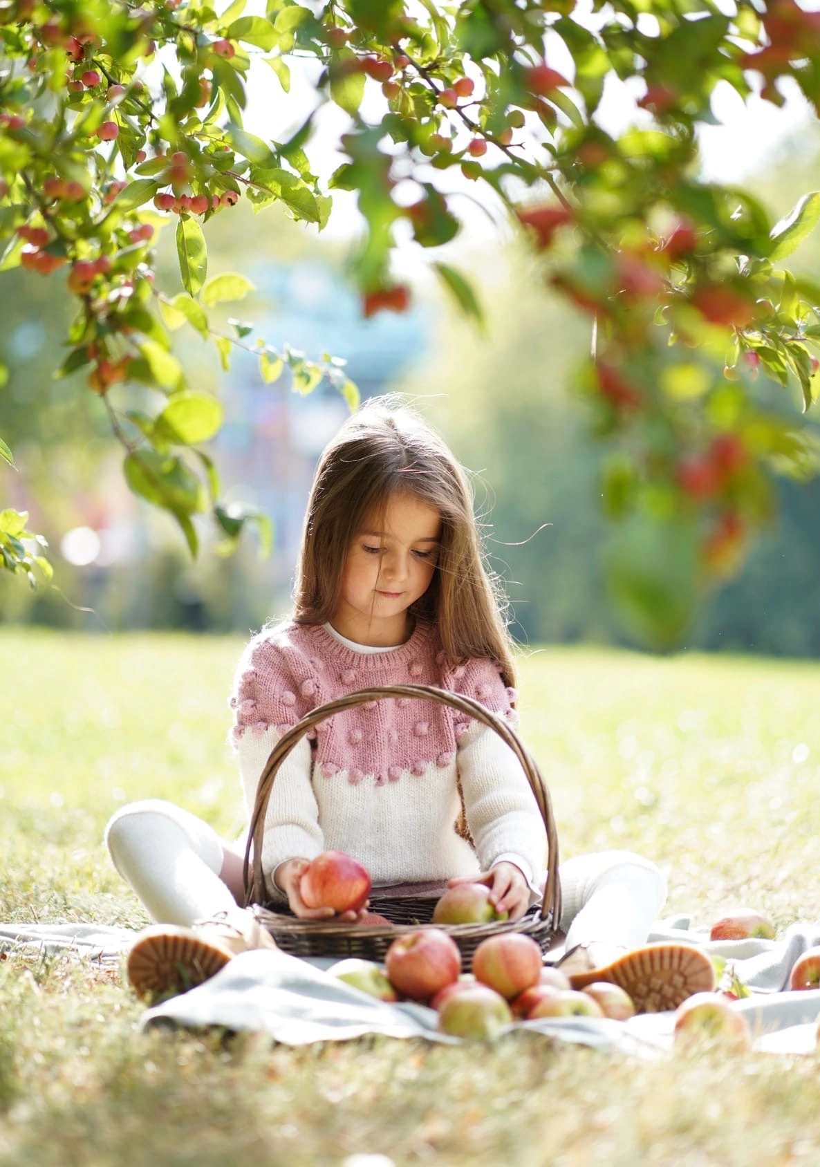 Райские яблочки. Детская и семейная фотосессия