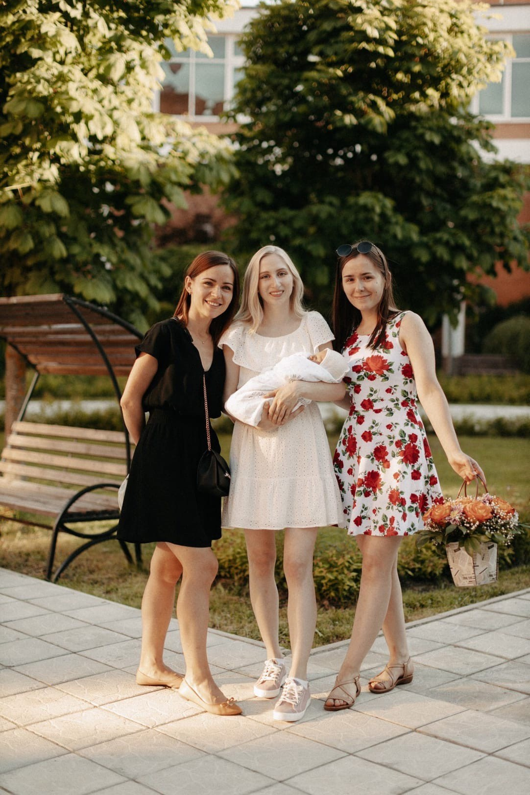 Выписка из Зеленоградского роддома. Свадебный и семейный фотограф Скрынник Светлана