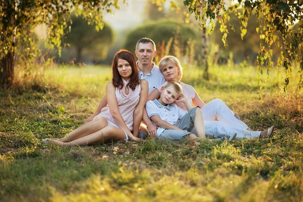 Семья. Фотограф новорожденных в Москве Ирина Асина