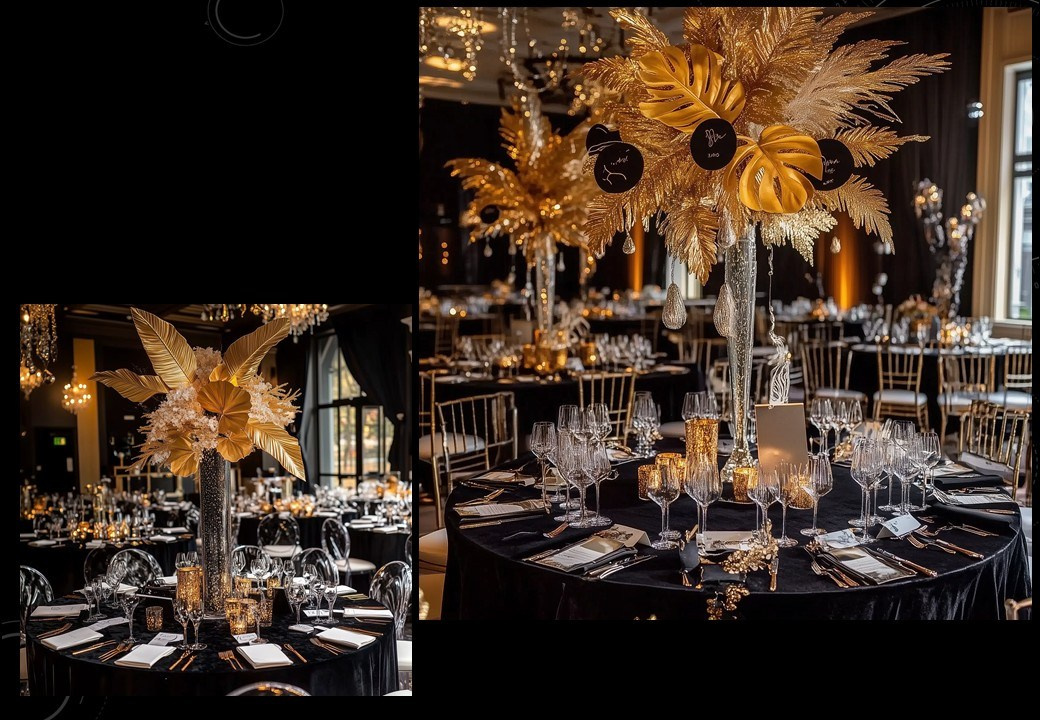 Концепция декора для корпоративного мероприятия в стиле «Лас-Вегас» для LAZAR DECOR. Главная