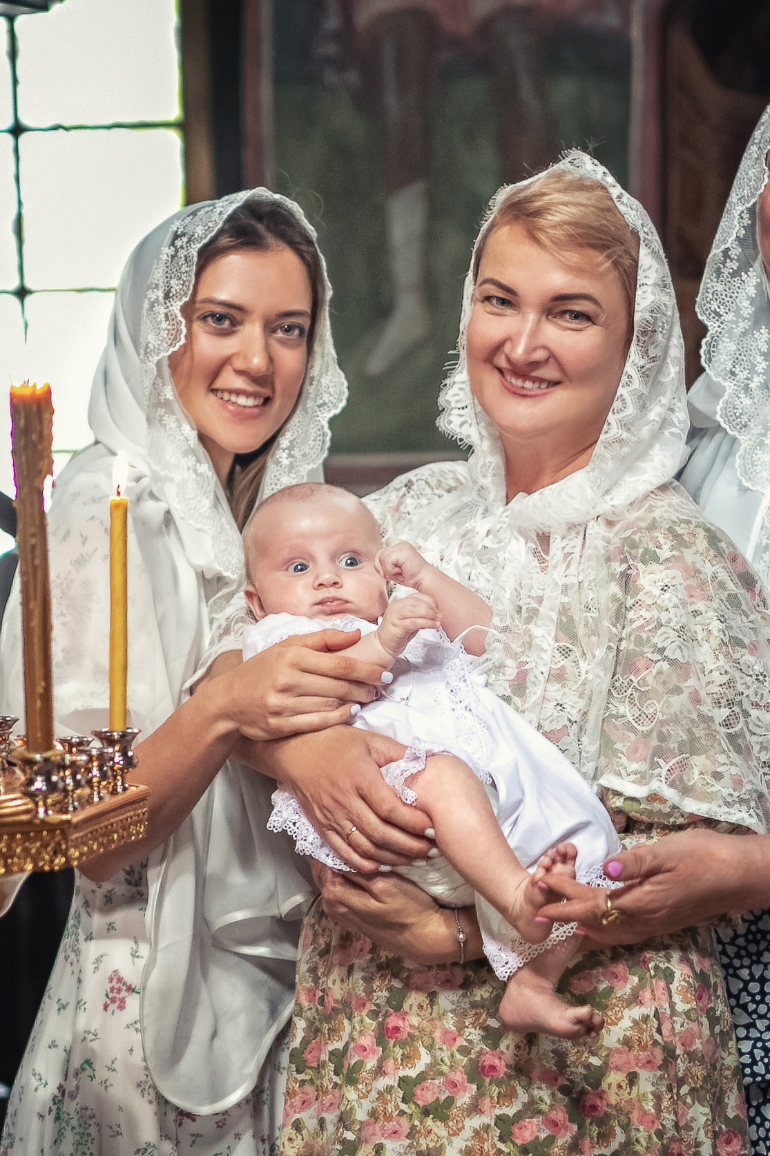 Крещение в храме Успения Пресвятой Богородицы в селе Успенское 08.08.2021. Фотограф крещения и венчания Антонова Надежда г. Москва