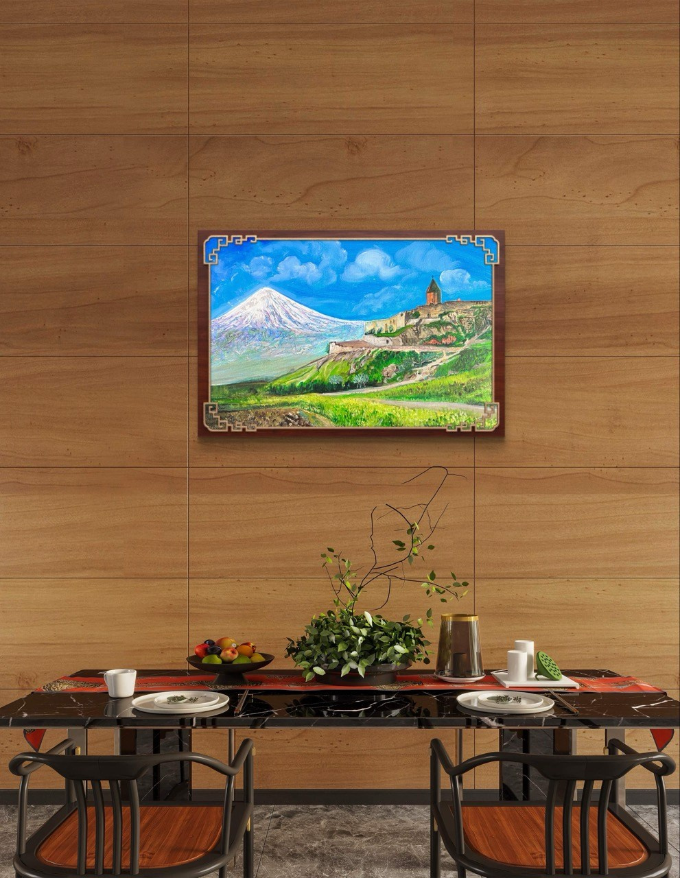 Серия «Места силы». Картины пейзаж