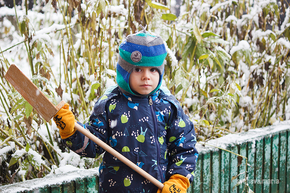 Первый снег. Детский и семейный фотограф, фотограф мероприятий Нижний Новгород