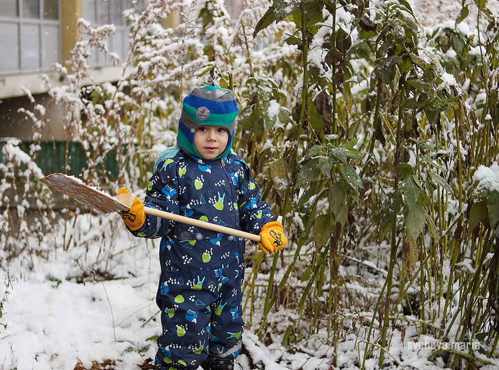 Первый снег. Детский и семейный фотограф, фотограф мероприятий Нижний Новгород