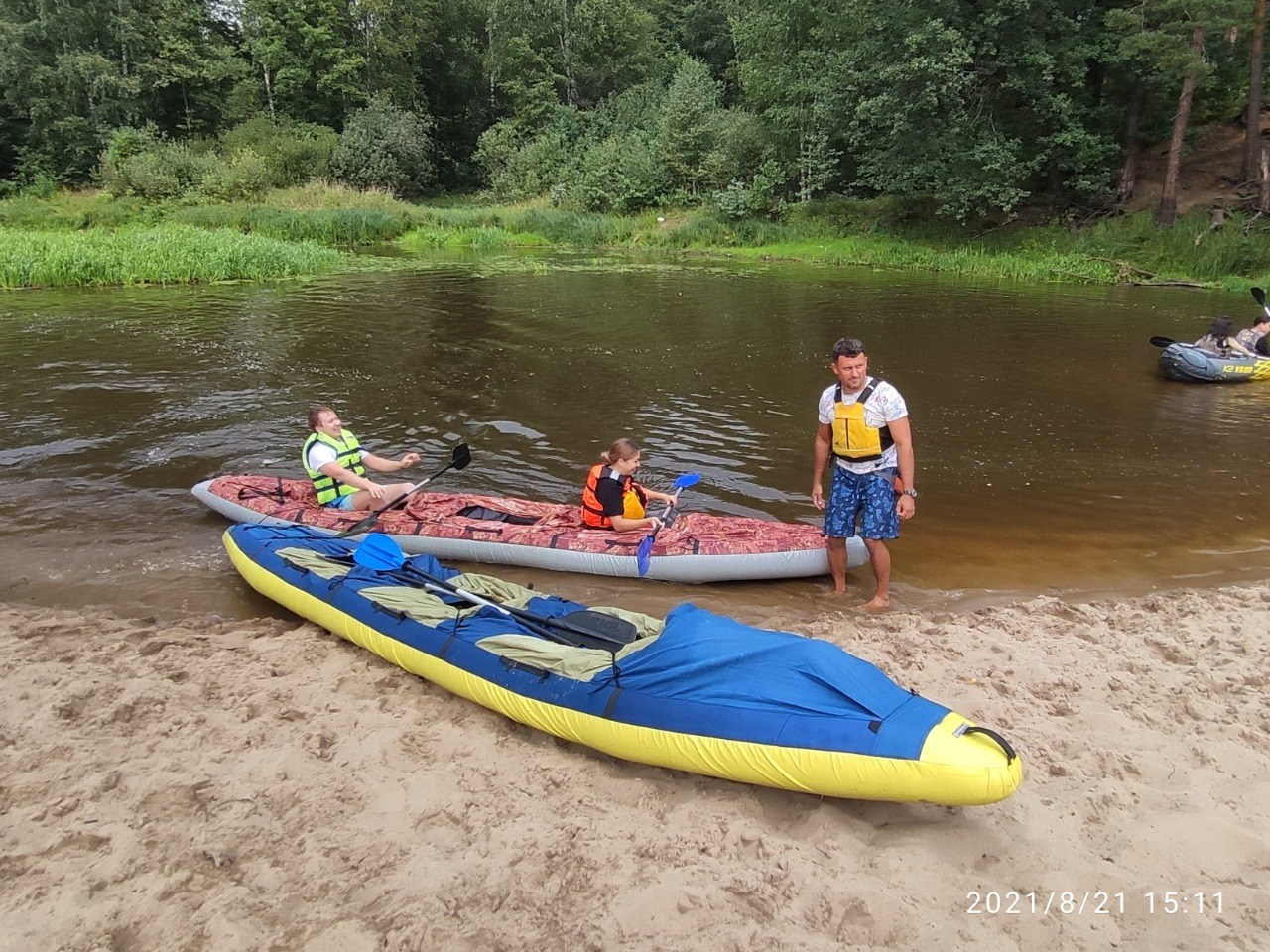 Сплав на байдарках 21.08.21. Галерея Фантим