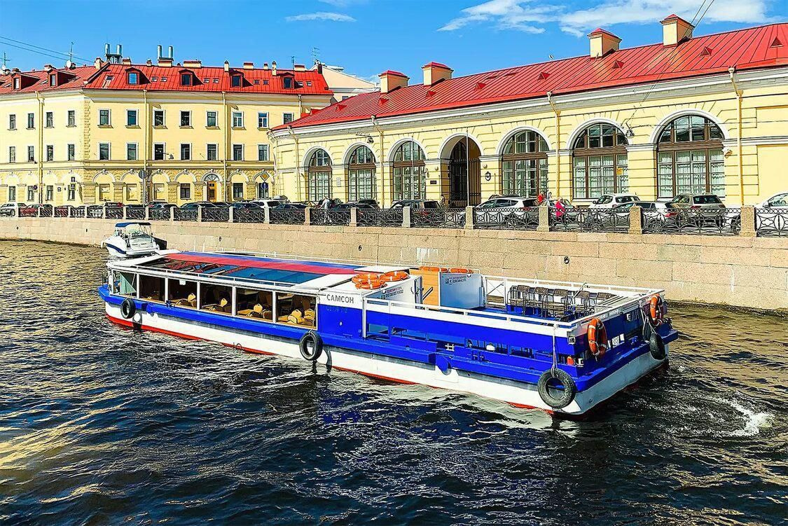 Теплоход «Самсон». SPB Rent Boats|аренда катеров и теплоходов