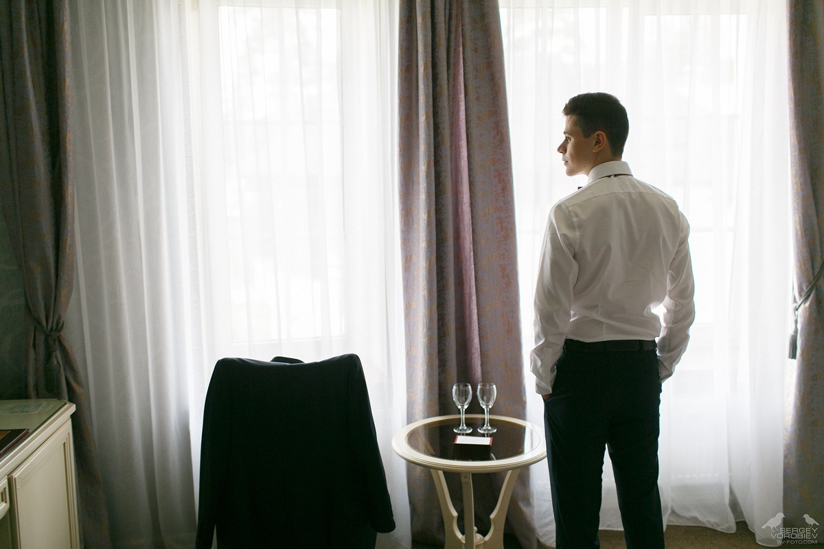 Романтическая свадебная история. Свадебный фотограф в Нижнем Новгороде и Москве Сергей Воробьев