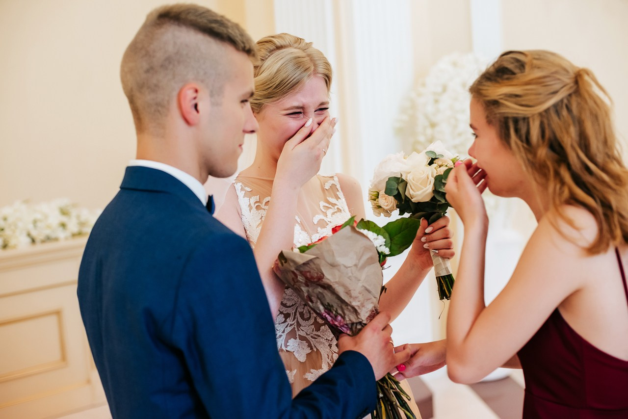 Свадебные эмоции. Фотограф Дмитрий Сермяжко