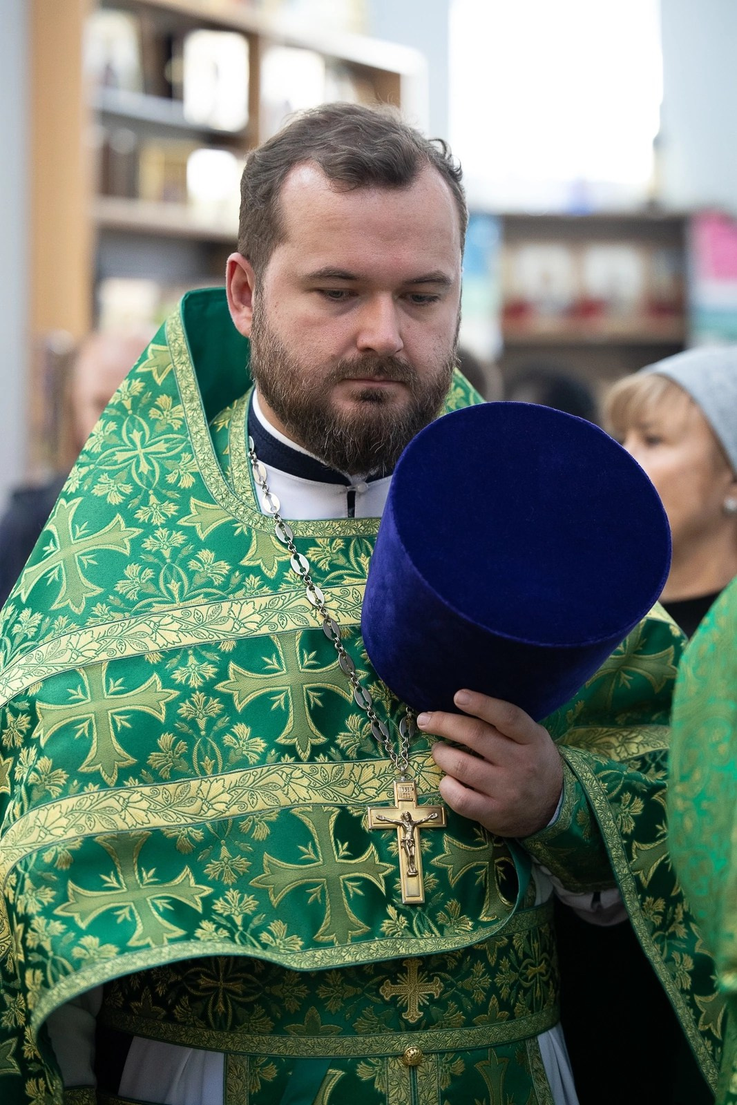 МИТРОПОЛИТ ИГНАТИЙ СОВЕРШИЛ БОЖЕСТВЕННУЮ ЛИТУРГИЮ В ХРАМЕ ВСЕХ СВЯТЫХ, В ЗЕМЛЕ РУССКОЙ ПРОСИЯВШИХ, Г. САРАТОВА. Саратовское Северо-Западное благочиние