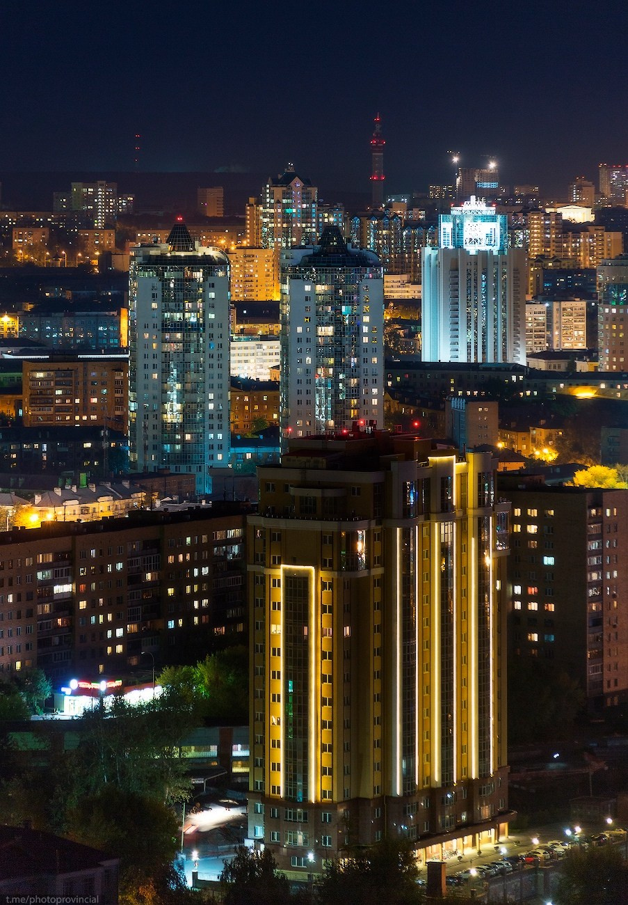 Город с высоты. Фотограф Алексей Зарецкий