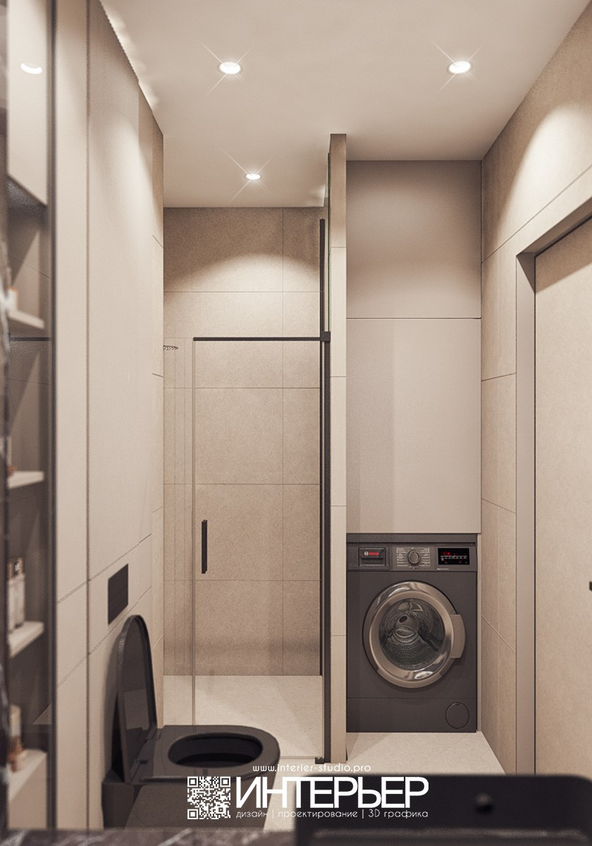 Михаил. ЖК Печорин. Исправленный санузел. Дизайн интерьера, 3D визуализация и 3D моделирование. Создание проектов и чертежей. КМВ: Кисловодск, Пятигорск, Ессентуки и удаленно