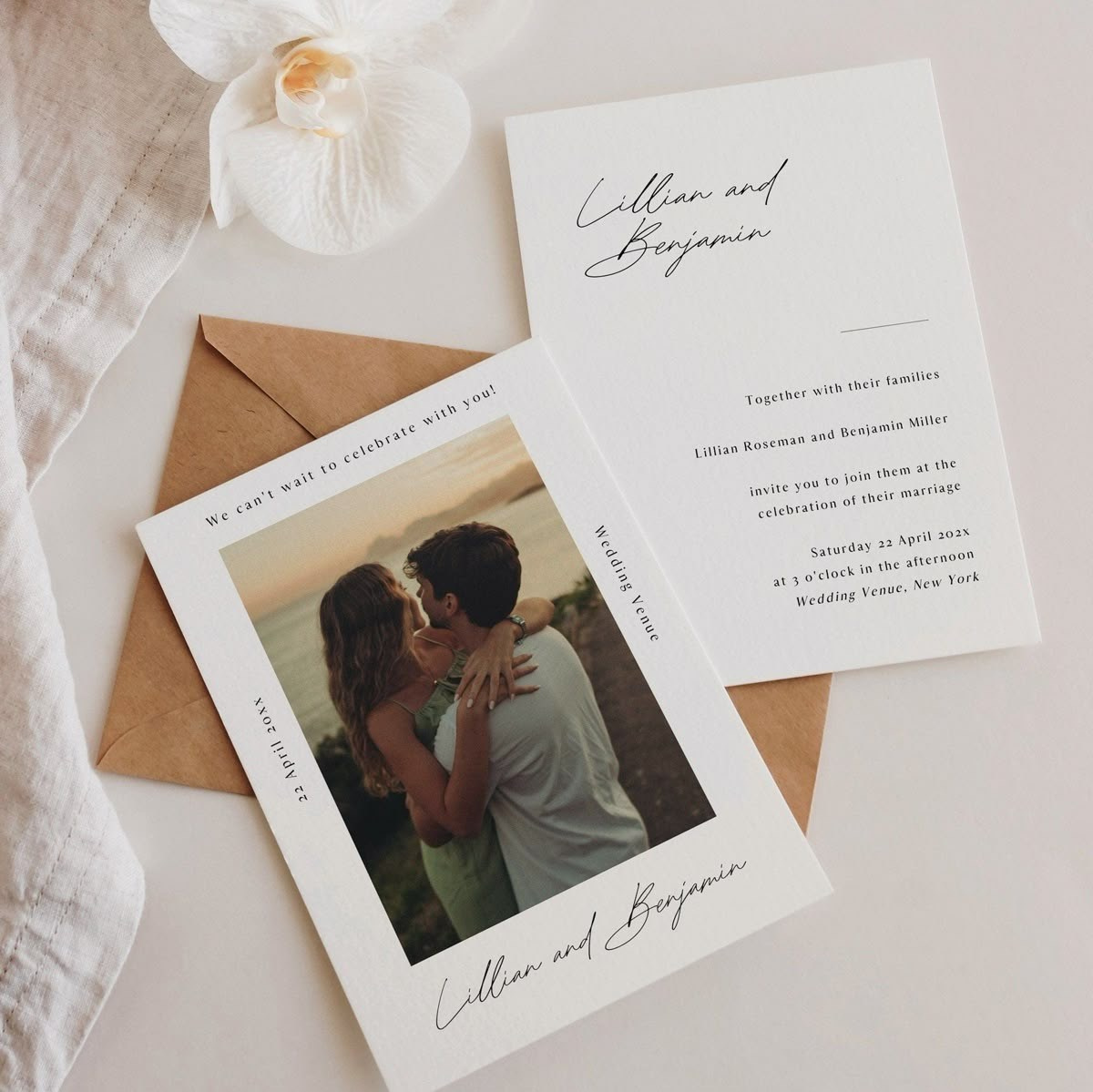 Бумажный вариант пригласительных. Phillion — Превращаем моменты в миллион воспоминаний!