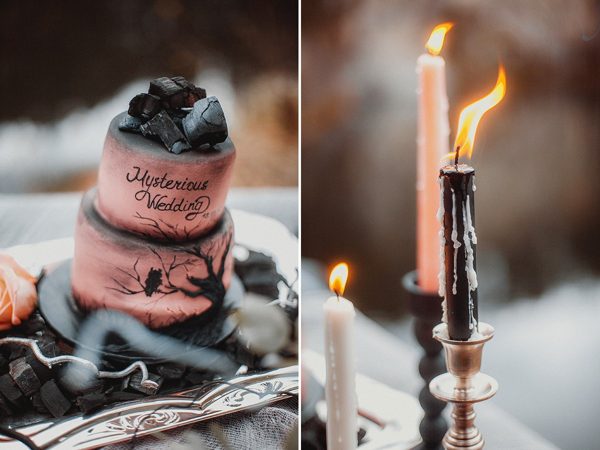 Мистическая свадьба в лесу