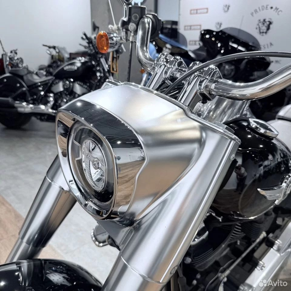 2018 Fat Boy 114 АВS Vivid Вlаck. Hello Davidson, Москва. Только хорошие мотоциклы…
