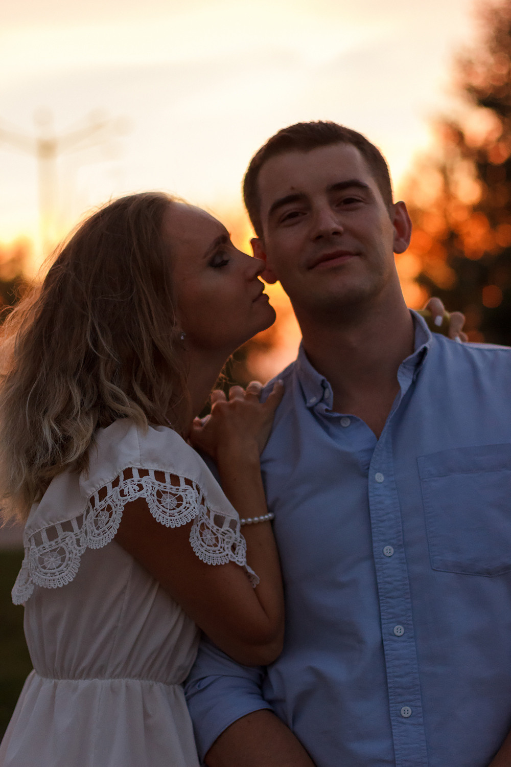 Лав стори на закате. Контентный фотограф в Перми Натали Кытманова