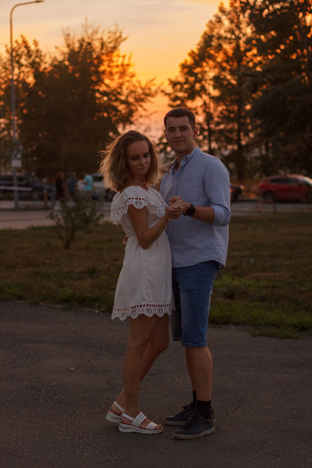 Лав стори на закате. Контентный фотограф в Перми Натали Кытманова