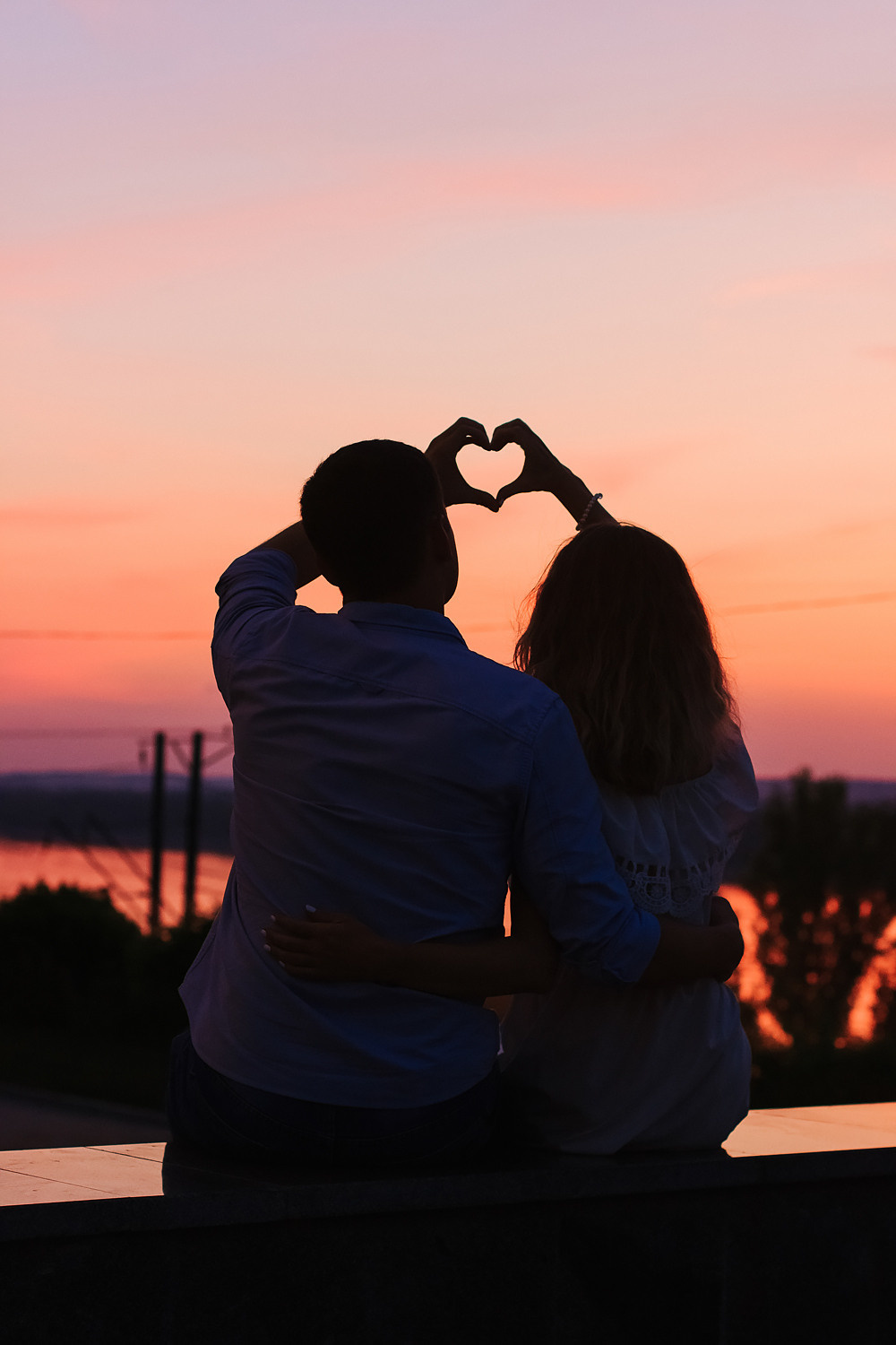 Лав стори на закате. Контентный фотограф в Перми Натали Кытманова