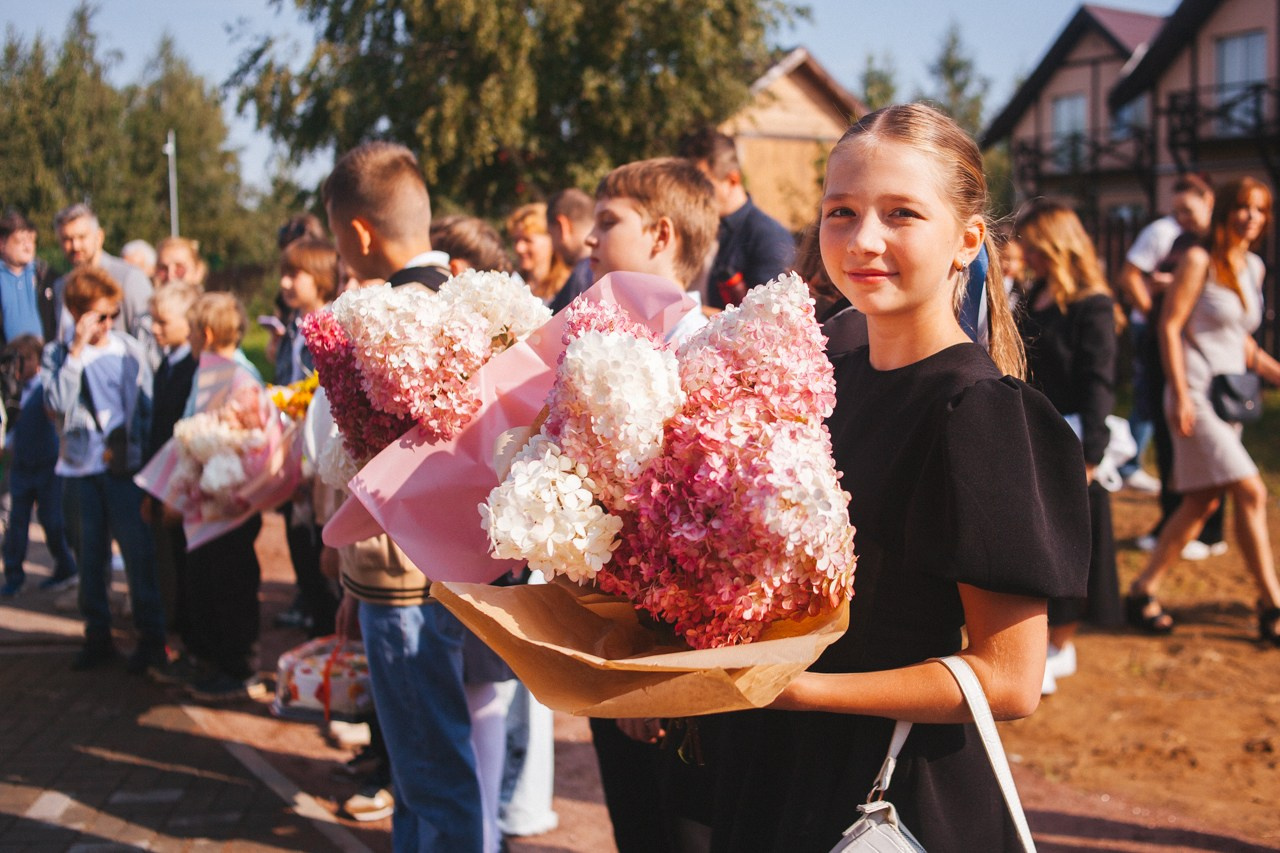 1 сентября в «Квадратике». Семейный фотограф во Всеволожске и Санкт-Петербурге Юлия Капустина