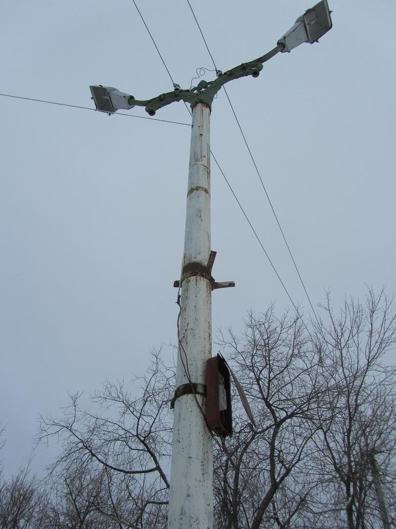 Фонарь с розеткой