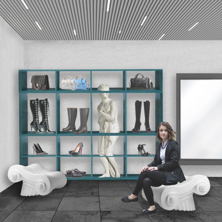 Коллажи-визуализации магазин одежды. Обо мне