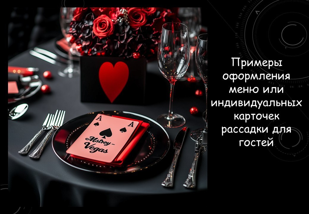 Концепция декора для корпоративного мероприятия в стиле «Лас-Вегас» для LAZAR DECOR. Главная