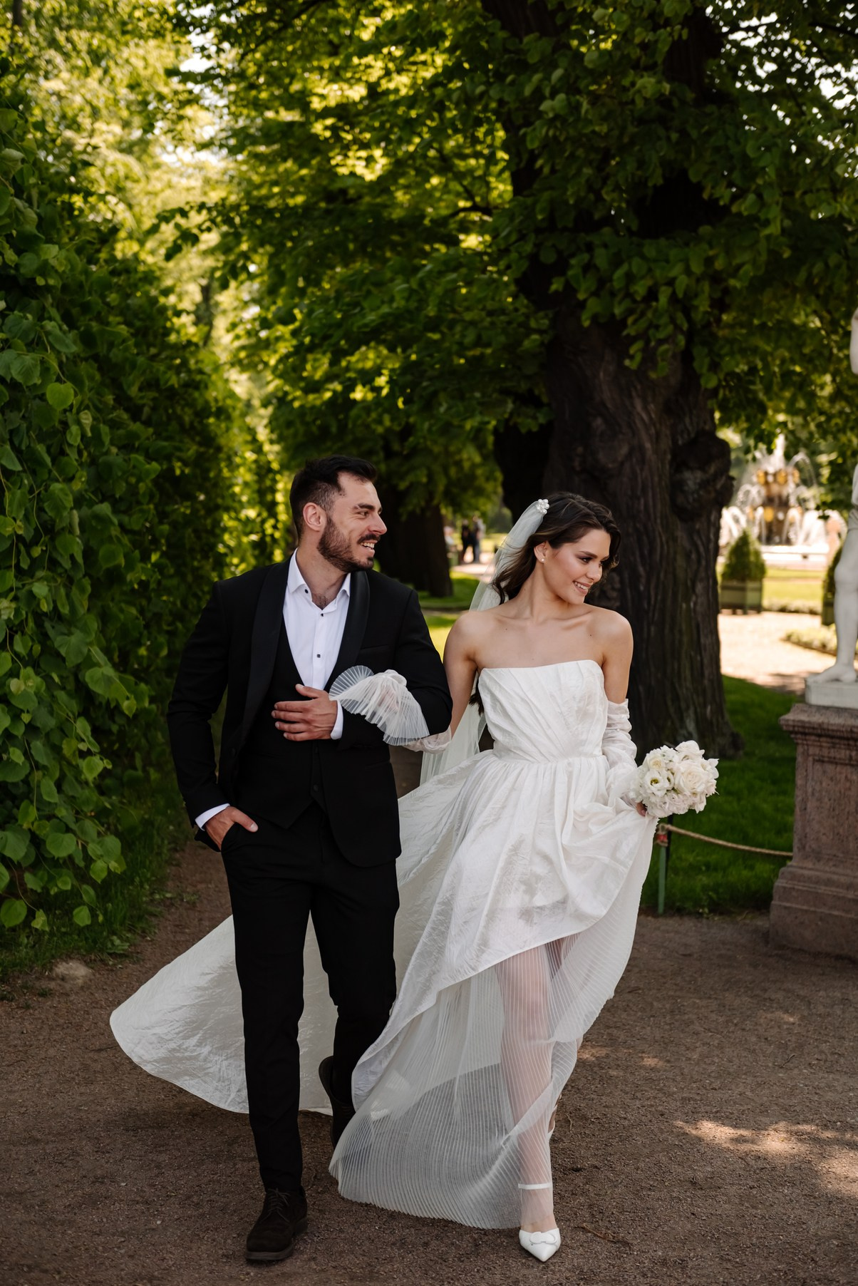 Летний сад. Свадебный и сеейный фотограф в Санкт-Петербурге Елена Худякова